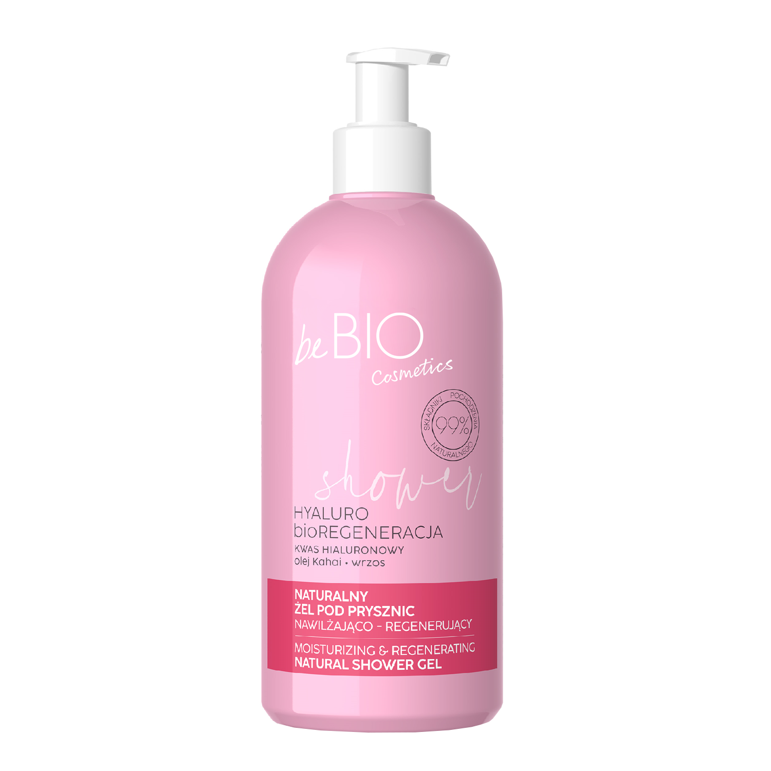 beBIO Ewa Chodakowska beBIO Cosmetics Hyaluro bioRegeneracja, natürlich Duschgel, feuchtigkeitsspendend-regenerierend, 350 ml — Inhaltsstoffe und Bewertung