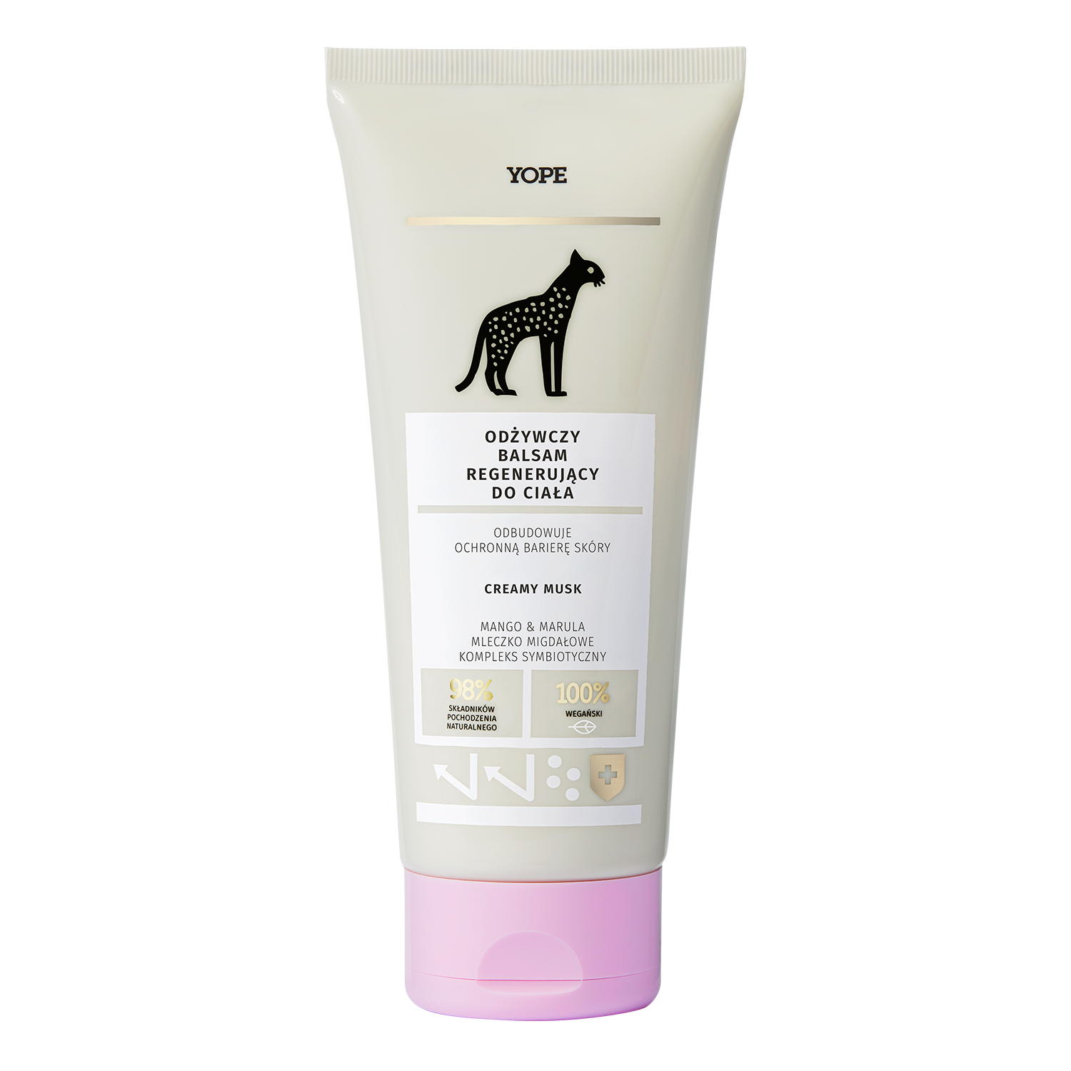 Nieznana Yope Creamy Musk, regenerujący balsam-opatrunek do ciała, 200 ml — Inhaltsstoffe und Bewertung