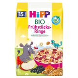 HiPP Chrupiące kółka wielozbożowe Bio, po 15 miesiącu, 120 g - miniaturka zdjęcia produktu