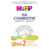 HiPP 2 HA Combiotik, preparat do dalszego żywienia niemowląt, po 6 miesiącu, 350 g - miniaturka zdjęcia produktu