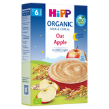 HiPP Kaszka mleczno-zbożowa Na Dobranoc, owsianka z jabłkami, BIO, po 6 miesiącu, 250 g USZKODZONE OPAKOWANIE - miniaturka zdjęcia produktu