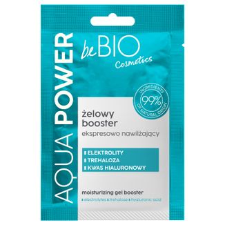 beBIO Aqua Power, żelowy booster nawilżający, 10 ml - zdjęcie produktu