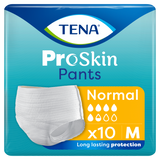 Tena Pants ProSkin, majtki chłonne, rozmiar M, 80-110 cm, Normal, 10 sztuk - miniaturka zdjęcia produktu