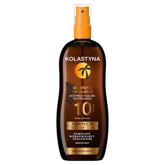 Kolastyna Ochrona i Opalanie, odżywczy olejek do opalania w sprayu, SPF 10, 150 ml - zdjęcie produktu