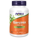 Now Foods Garcinia 1000 mg, tamaryndowiec malabarski, 120 tabletek wegańskich - miniaturka zdjęcia produktu