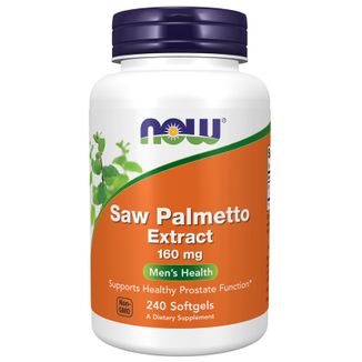 Now Foods Saw Palmetto Extract, palma sabałowa, 240 kapsułek miękkich - zdjęcie produktu