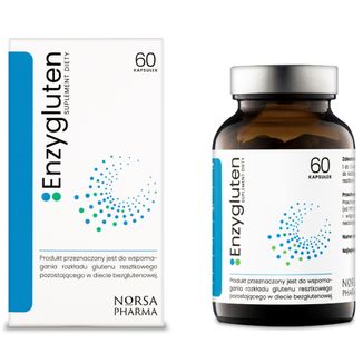 Enzygluten, 60 kapsułek Enzygluten, 60 kapsułek - zdjęcie produktu