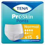 Tena Pants ProSkin, majtki chłonne, rozmiar S, 65-85 cm, Normal, 15 sztuk - miniaturka zdjęcia produktu
