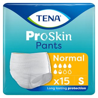 Tena Pants ProSkin, majtki chłonne, rozmiar S, 65-85 cm, Normal, 15 sztuk - zdjęcie produktu