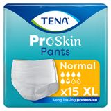 Tena Pants ProSkin, majtki chłonne, rozmiar XL, 120-160 cm, Normal, 15 sztuk - miniaturka zdjęcia produktu