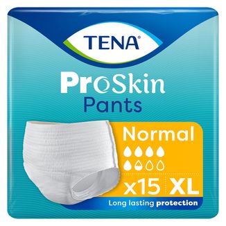 Tena Pants ProSkin, majtki chłonne, rozmiar XL, 120-160 cm, Normal, 15 sztuk - zdjęcie produktu