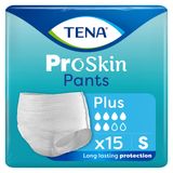 Tena Pants ProSkin, majtki chłonne, rozmiar S, 65-85 cm, Plus, 15 sztuk - miniaturka zdjęcia produktu