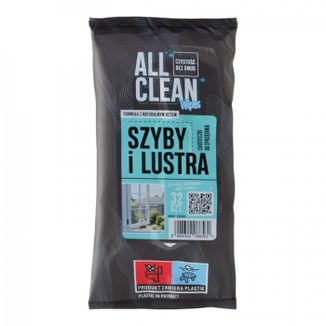 Opharm All Clean Szyby i Lustra, chusteczki do sprzątania, 32 sztuki KRÓTKA DATA Opharm All Clean Szyby i Lustra, chusteczki do sprzątania, 32 sztuki KRÓTKA DATA - zdjęcie produktu