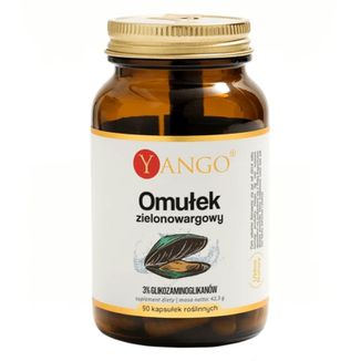 Yango Omułek Zielonowargowy, 90 kapsułek USZKODZONE OPAKOWANIE - zdjęcie produktu