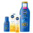 Zestaw Nivea Sun Kids Protect & Care, balsam do opalania dla dzieci 5w1, SPF 50+, 200 ml + przeciwstarzeniowy krem z SPF 50, 50 ml + balsam do opalania, SPF 30, 30 ml gratis - miniaturka 2 zdjęcia produktu