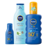 Zestaw Nivea Sun Kids Protect & Care, spray ochronny dla dzieci, SPF 50+, 200 ml + balsam po opalaniu przedłużający opaleniznę, 200 ml + balsam do opalania, SPF 30, 30 ml gratis - miniaturka 2 zdjęcia produktu