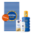 Zestaw Nivea Sun Tripple Protect, fluid do twarzy, SPF 50+, 40 ml + nawilżający spray do opalania SPF 20, 200 ml + ręcznik plażowy gratis - miniaturka  zdjęcia produktu
