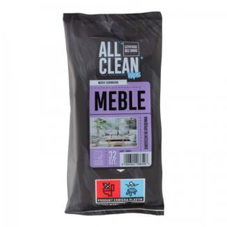 Opharm All Clean Meble, chusteczki do sprzątania, 32 sztuki - zdjęcie produktu