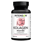 Intenson Kolagen Morski + Hialuron + Witamina C, 120 tabletek - miniaturka zdjęcia produktu