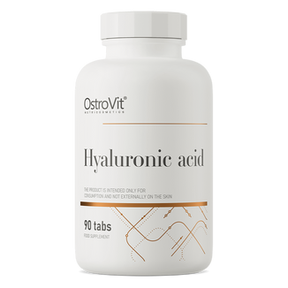 OstroVit Hialuronic Acid, kwas hialuronowy, 90 tabletek - zdjęcie produktu