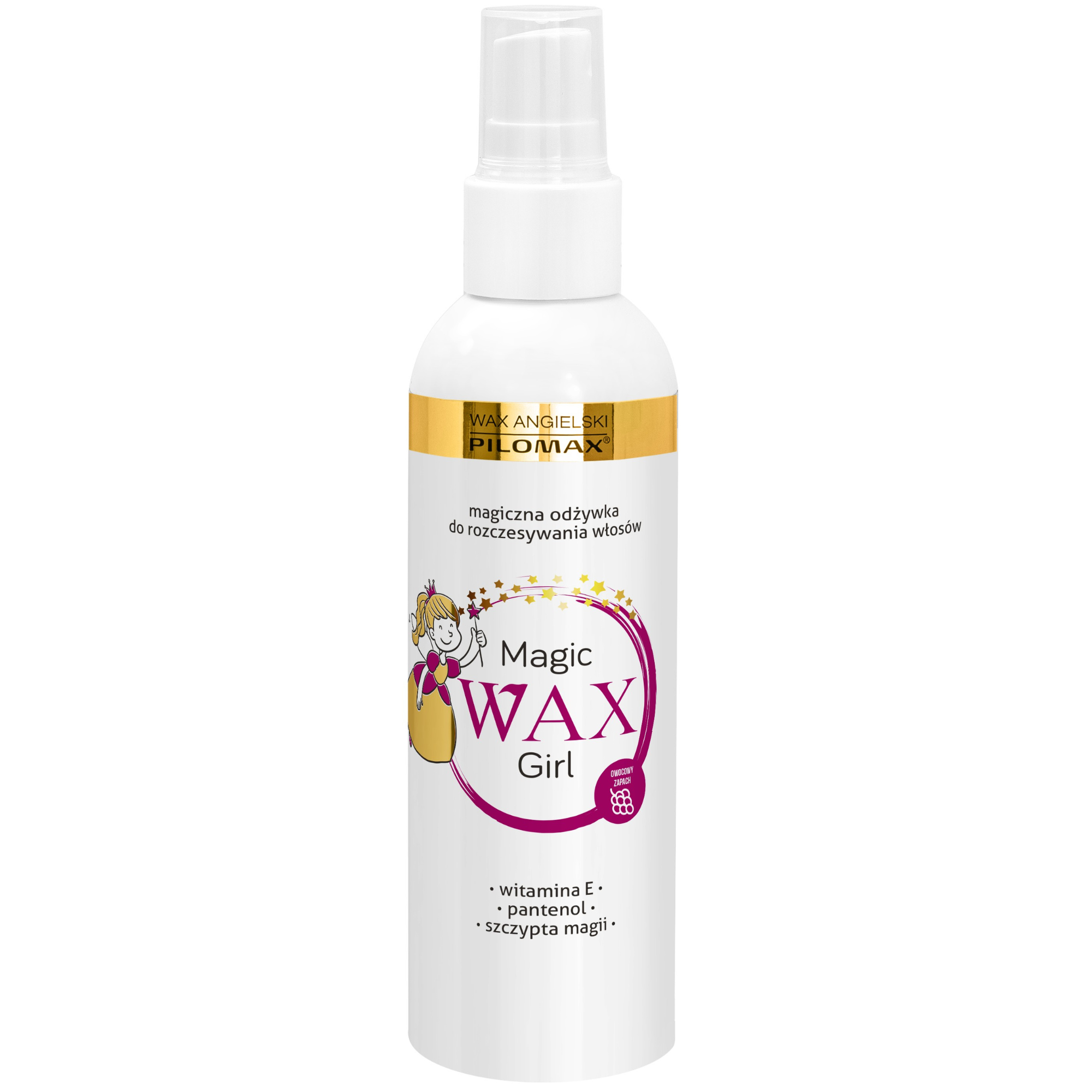Nieznana WAX Pilomax Girl, odżywka dla dzieci do rozczesywania długich włosów, powyżej 3 lat, 200 ml