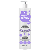 Happy Family, naturalny nawilżający żel pod prysznic, 1000 ml - miniaturka zdjęcia produktu