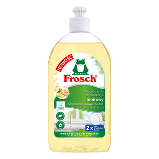 Frosch, koncentrat do mycia naczyń, imbirowy, 500 ml - zdjęcie produktu