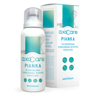 AxoCare, pianka na odparzenia, podrażnienia, wysypki, pokrzywki, 85 ml - zdjęcie produktu