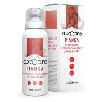 AxoCare, pianka na oparzenia, podrażnienia i stany zapalne skóry, 85 ml - zdjęcie produktu
