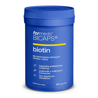 ForMeds Bicaps Biotin, 60 kapsułek - zdjęcie produktu