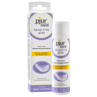 Pjur Med Sensitive Glide, delikatny lubrykant wodny do wrażliwych błon śluzowych, 100 ml - zdjęcie produktu