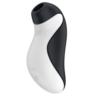 Satisfyer Orca, bezdotykowy masażer łechtaczki, powietrzny, czarno-biała orka - zdjęcie produktu