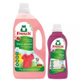 Zestaw Frosch, żel do prania tkanin, owoc granatu, 1,5 l + koncentrat do płukania tkanin, figa, 750 ml za 1 grosz - miniaturka zdjęcia produktu