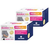 Zestaw MamaDHA Premium+, 2 x 60 kapsułek - miniaturka zdjęcia produktu