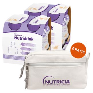 Zestaw Nutridrink, preparat odżywczy, smak waniliowy, 8 x 125 ml + kosmetyczka gratis - zdjęcie produktu