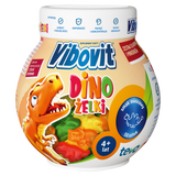Vibovit Dino Żelki, powyżej 4 lat, smak owocowy, 50 sztuk KRÓTKA DATA - miniaturka zdjęcia produktu