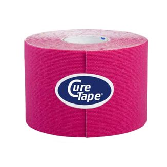 CureTape Classic, taśma kinezjologiczna, różowa, 5 cm x 5 m, 1 sztuka - zdjęcie produktu