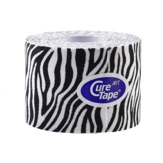 CureTape Art Zebra Black, taśma kinezjologiczna, 5 cm x 5 m, 1 sztuka - zdjęcie produktu