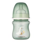 Canpol Babies EasyStart, butelka antykolkowa, szerokootworowa, Goose, od urodzenia, 120 ml - miniaturka zdjęcia produktu