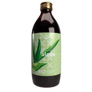 Oleofarm Aloes, naturalny sok z aloesu zwyczajnego, 500 ml KRÓTKA DATA - zdjęcie produktu