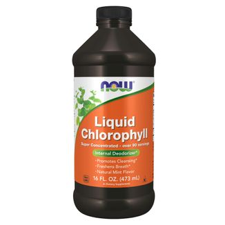 Now Foods Liquid Chlorophyll, chlorofil w płynie, 437 ml - zdjęcie produktu