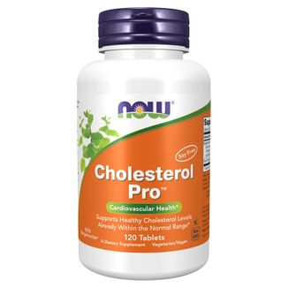 Now Foods Cholesterol Pro, 120 tabletek wegańskich - zdjęcie produktu