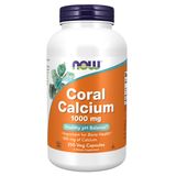Now Foods Coral Calcium 1000 mg, wapń, 250 kapsułek wegetariańskich - miniaturka zdjęcia produktu