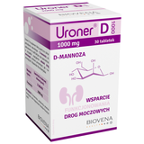 Uroner D, 30 tabletek - miniaturka zdjęcia produktu