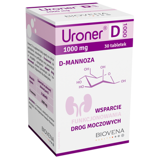 Uroner D, 30 tabletek - zdjęcie produktu