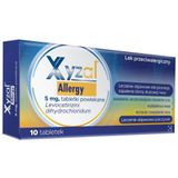 Xyzal Allergy 5 mg, 10 tabletek powlekanych - miniaturka zdjęcia produktu