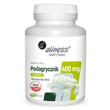 Aliness Podagrycznik ekstrakt 10:1 400 mg, 100 kapsułek vege - miniaturka zdjęcia produktu
