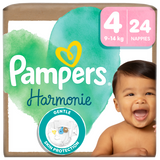 Pampers Harmonie 4 (9-14 kg), pieluchy, 24 sztuki - miniaturka zdjęcia produktu