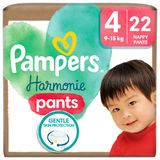 Pampers Harmonie Pants, pieluchomajtki, rozmiar 4, 9-15 kg, 22 sztuki - miniaturka zdjęcia produktu