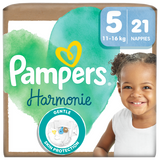 Pampers Harmonie 5 (11-16 kg), pieluchy, 21 sztuk - miniaturka zdjęcia produktu